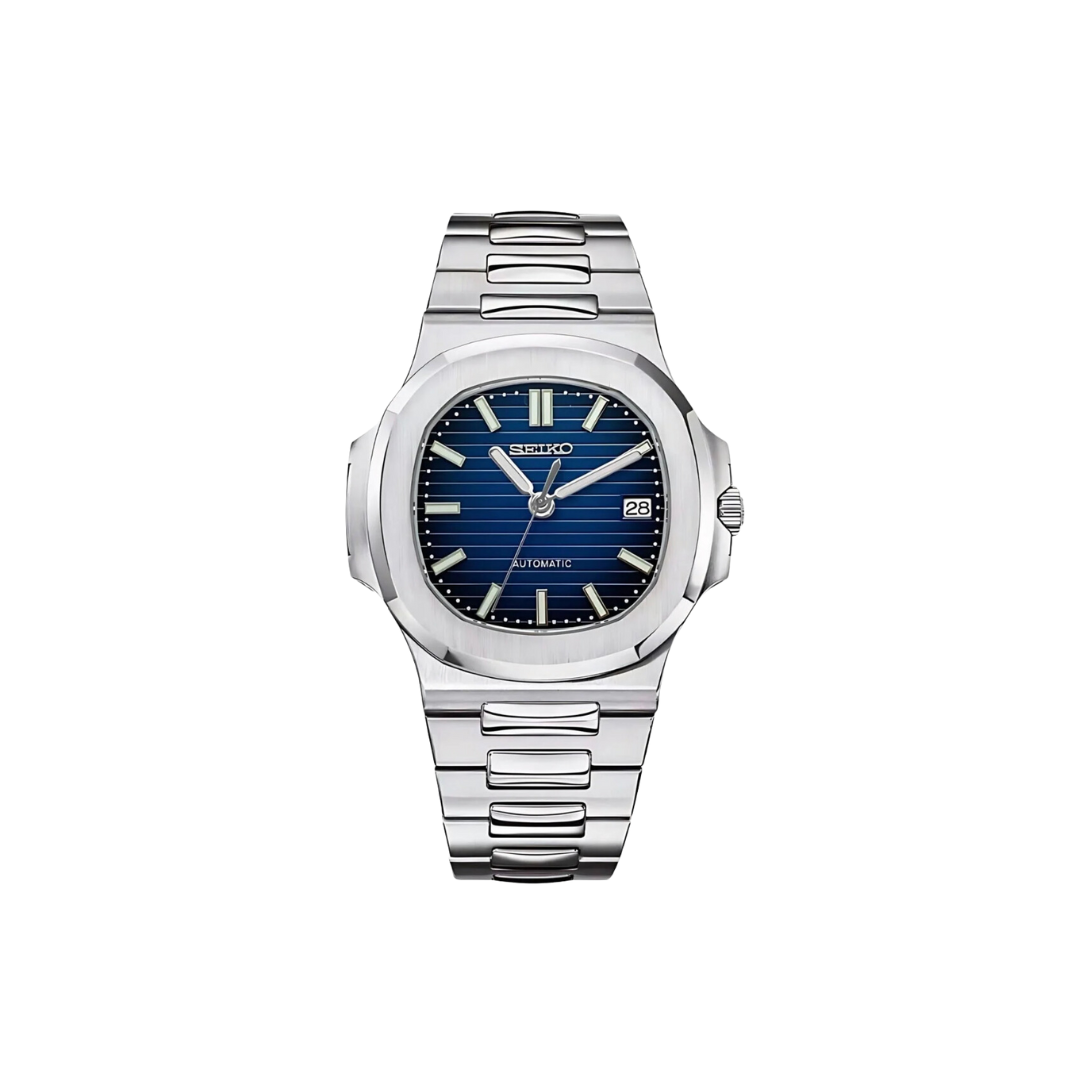 SEIKONAUTILUS NAVY MEN'S MOD WATCH