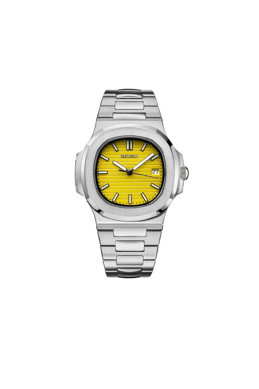 SEIKONAUT YELLOW MEN'S MOD WATCH