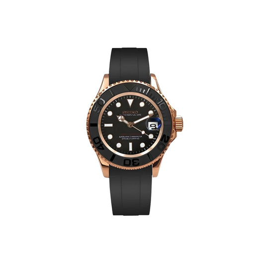 SEIKOYACHT BRONZE (RUBBER STRAP) MEN'S WATCH