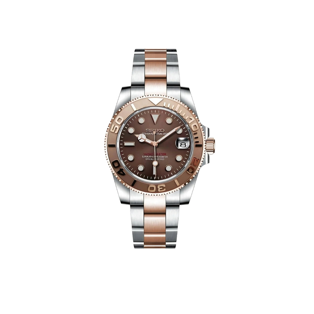 SEIKOYACHT ROSE GOLD MEN'S WATCH