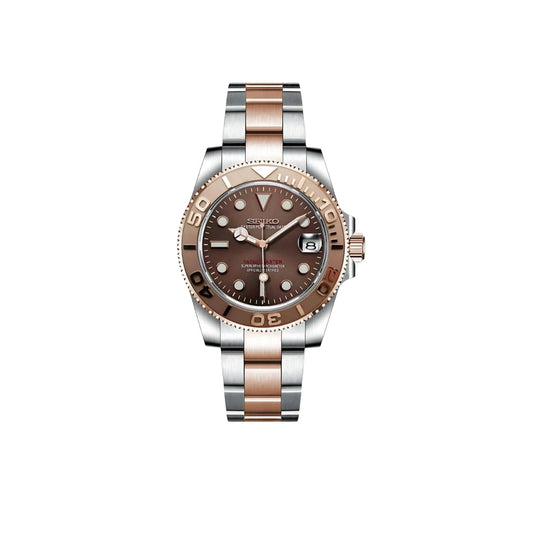 SEIKOYACHT ROSE GOLD MEN'S WATCH