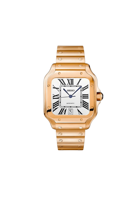 SEIKOSANTOS MOD FULL ROSE GOLD