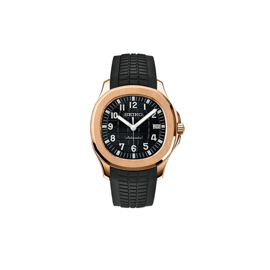 SEIKONAUT BLACK BROWN MEN'S MOD WATCH