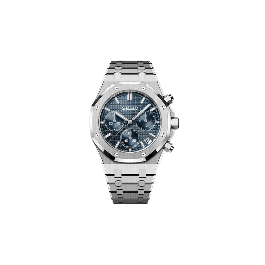 SEIKOAK CHRONO NAVY MEN'S WATCH