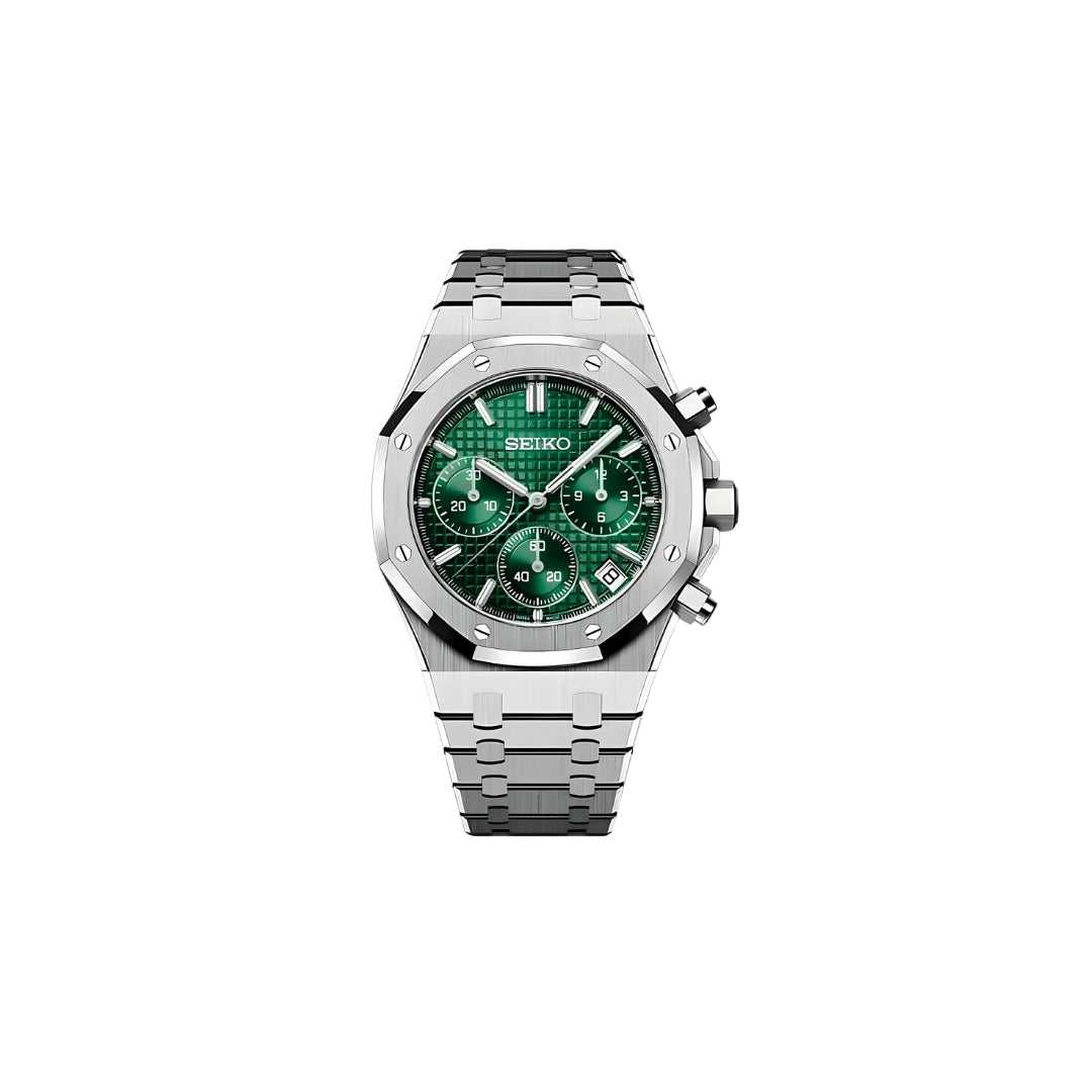 SEIKOAK CHRONO EMERALD MEN'S WATCH