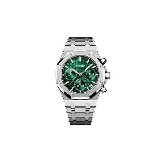SEIKOAK CHRONO EMERALD MEN'S WATCH
