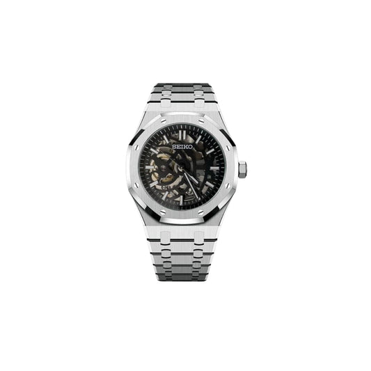 SEIKOAK SKELETON STEEL MEN'S WATCH