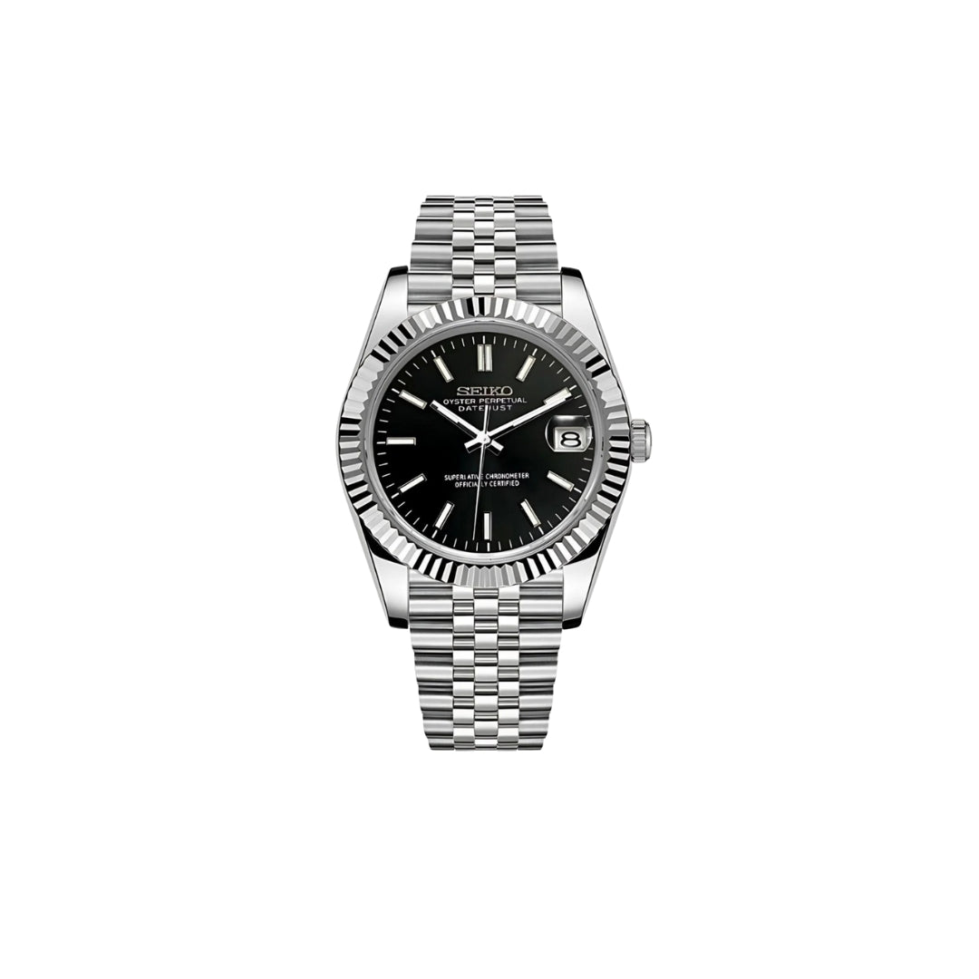 SEIDATEJUST BLACK MEN'S WATCH