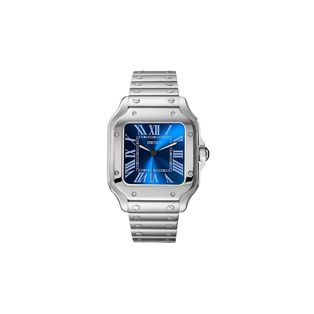 SEIKSANTOS SAPPHIRE MEN'S MOD WATCH