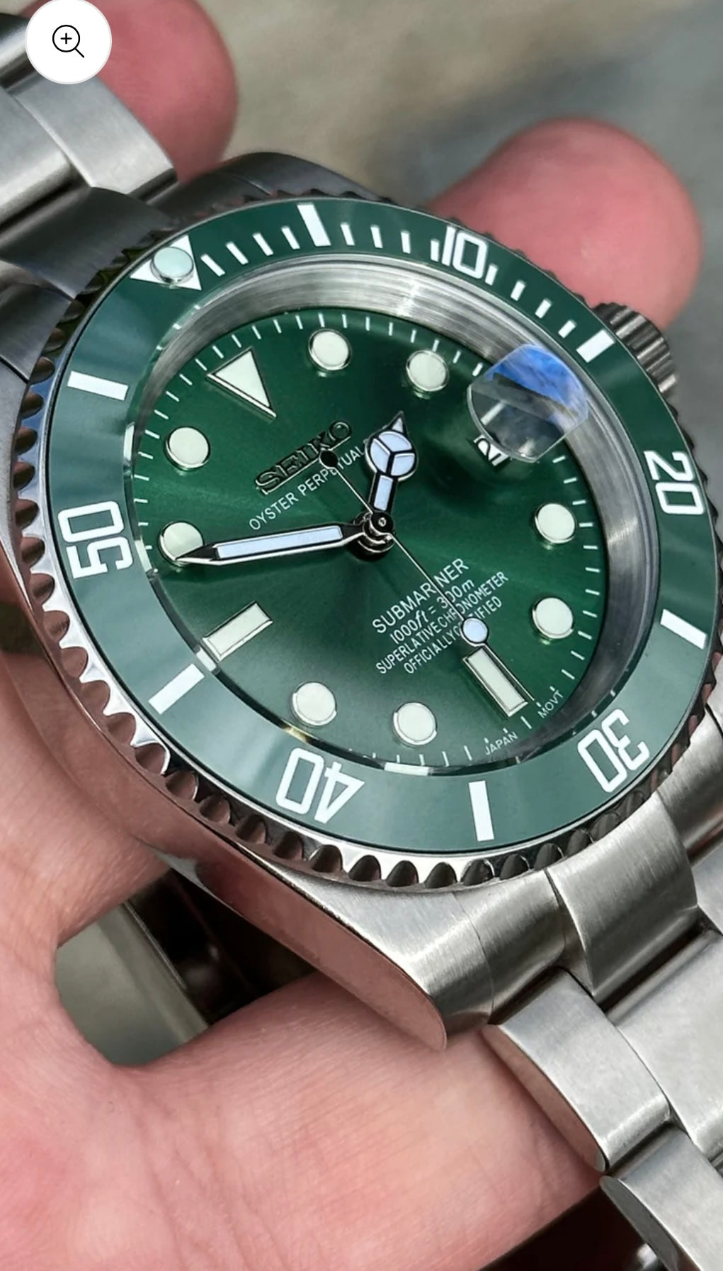 SEIKOMARINER HULK MEN'S MOD WATCH