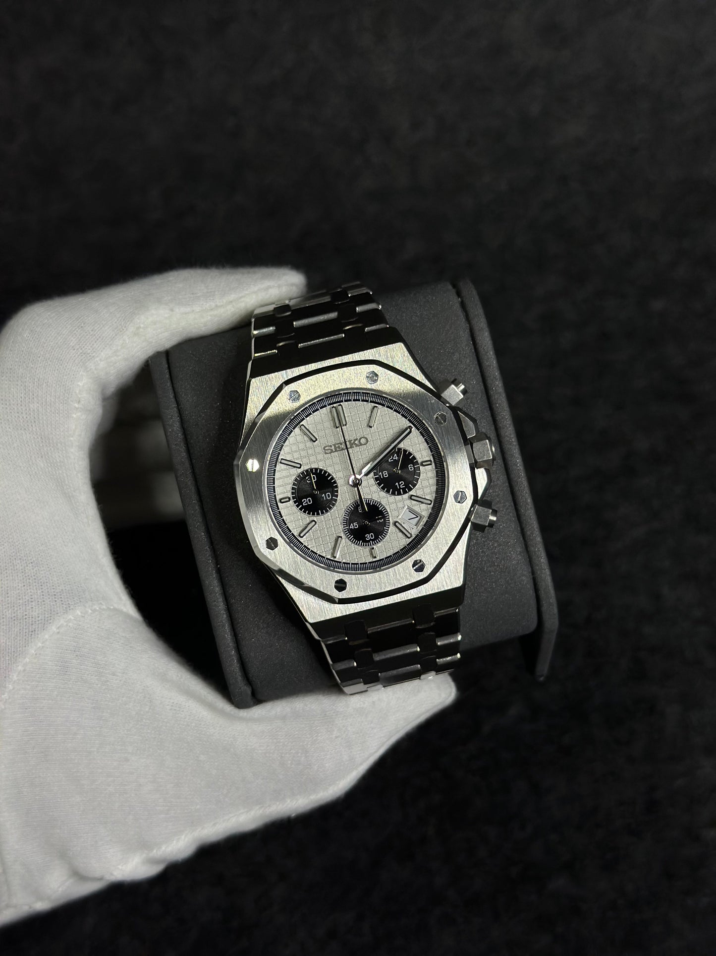 SEIKOAK CHRONO PANDA MEN'S WATCH