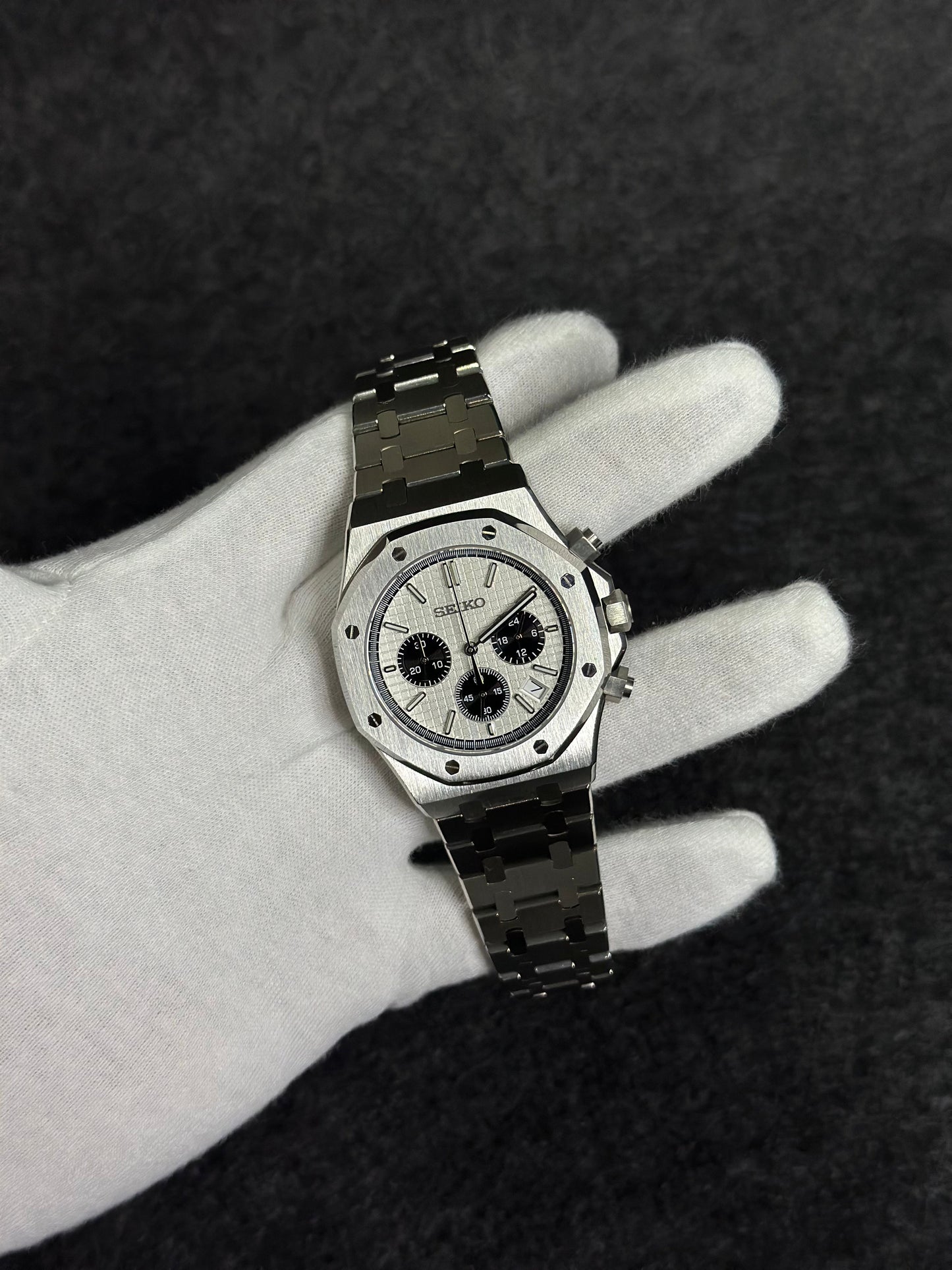 SEIKOAK CHRONO PANDA MEN'S WATCH