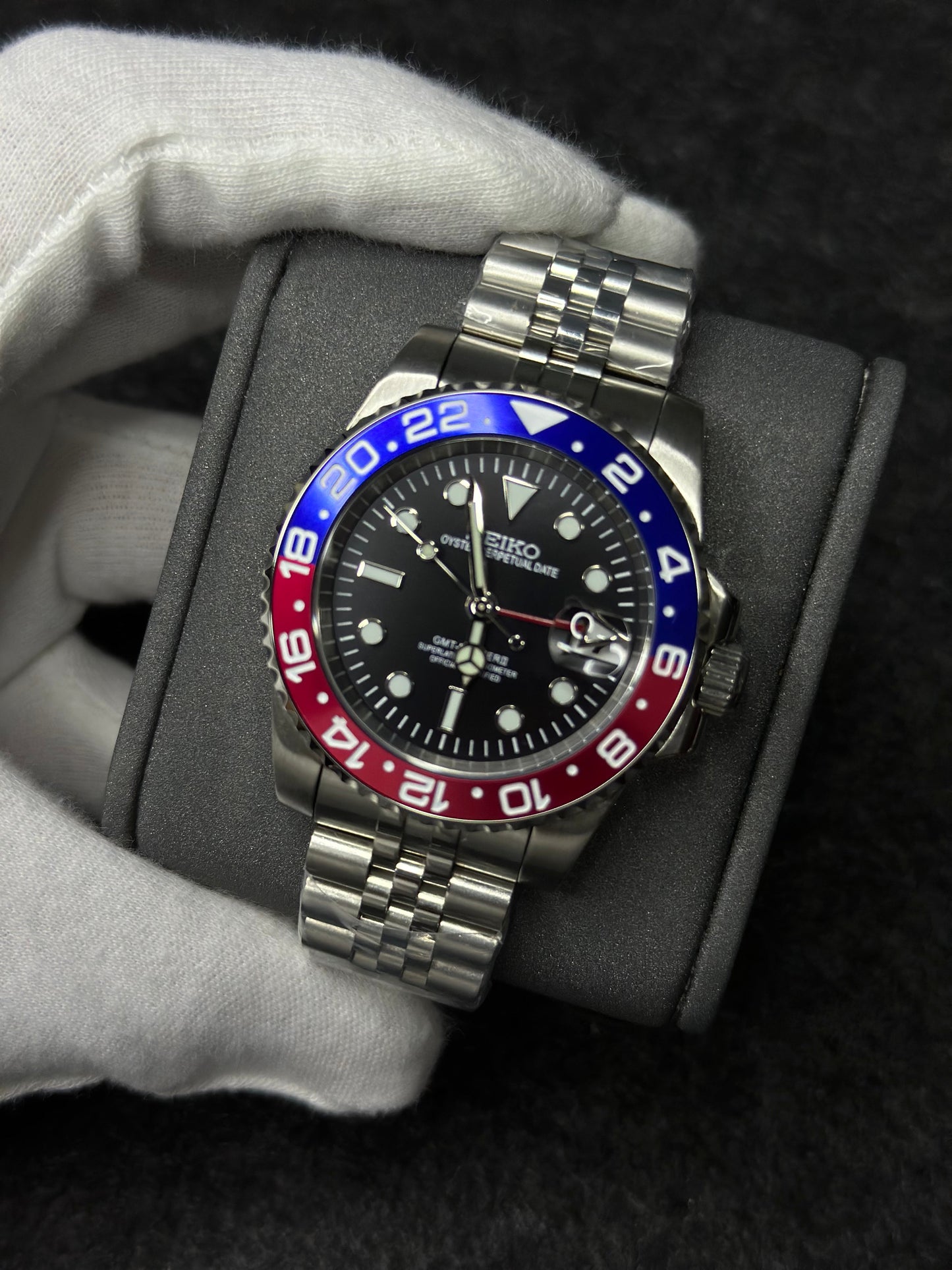 SEIKOGMT PEPSI MEN'S MOD WATCH