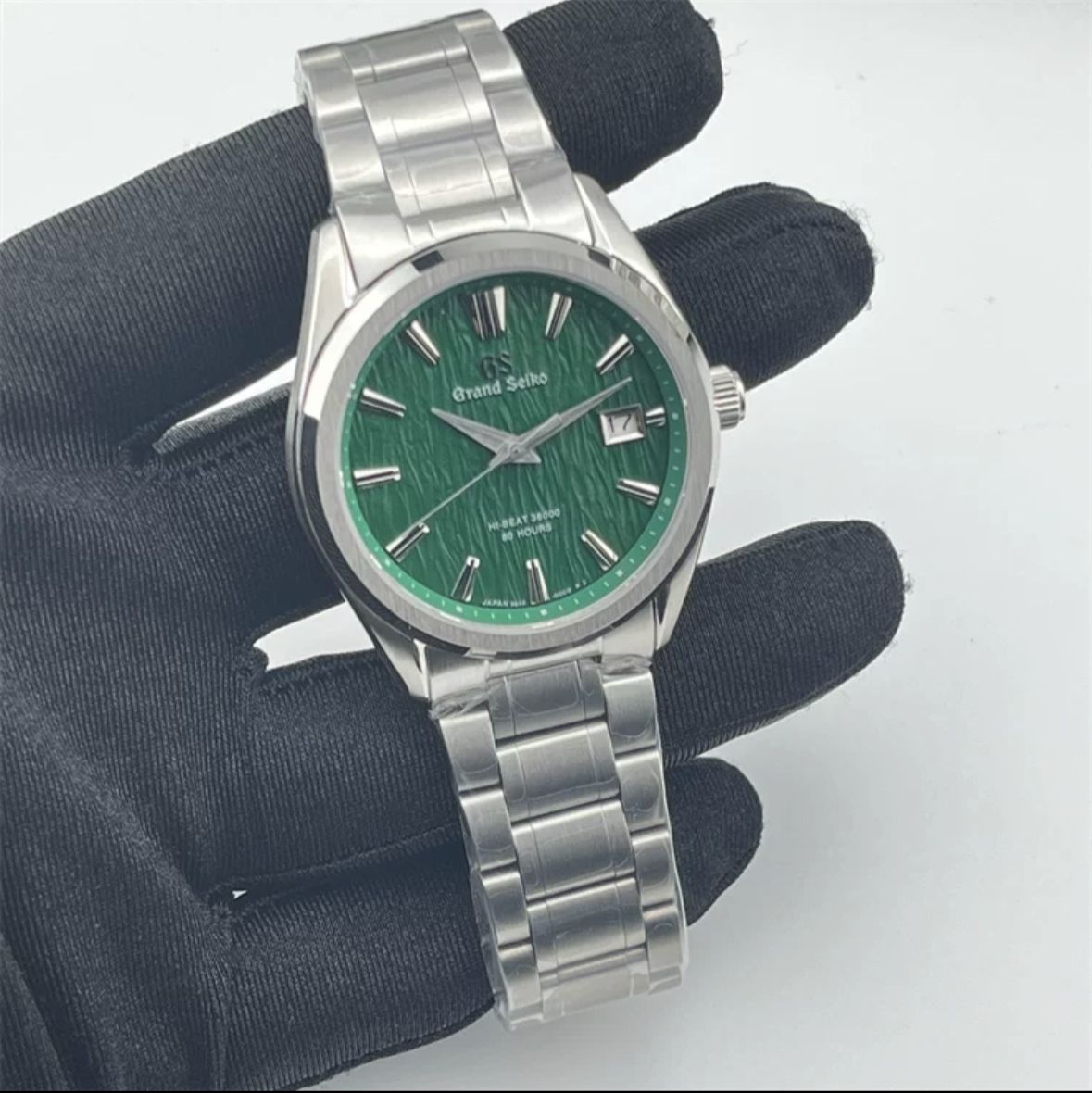 G'SEIKO MOD BIRCH GREEN DIAL MENS WATCH