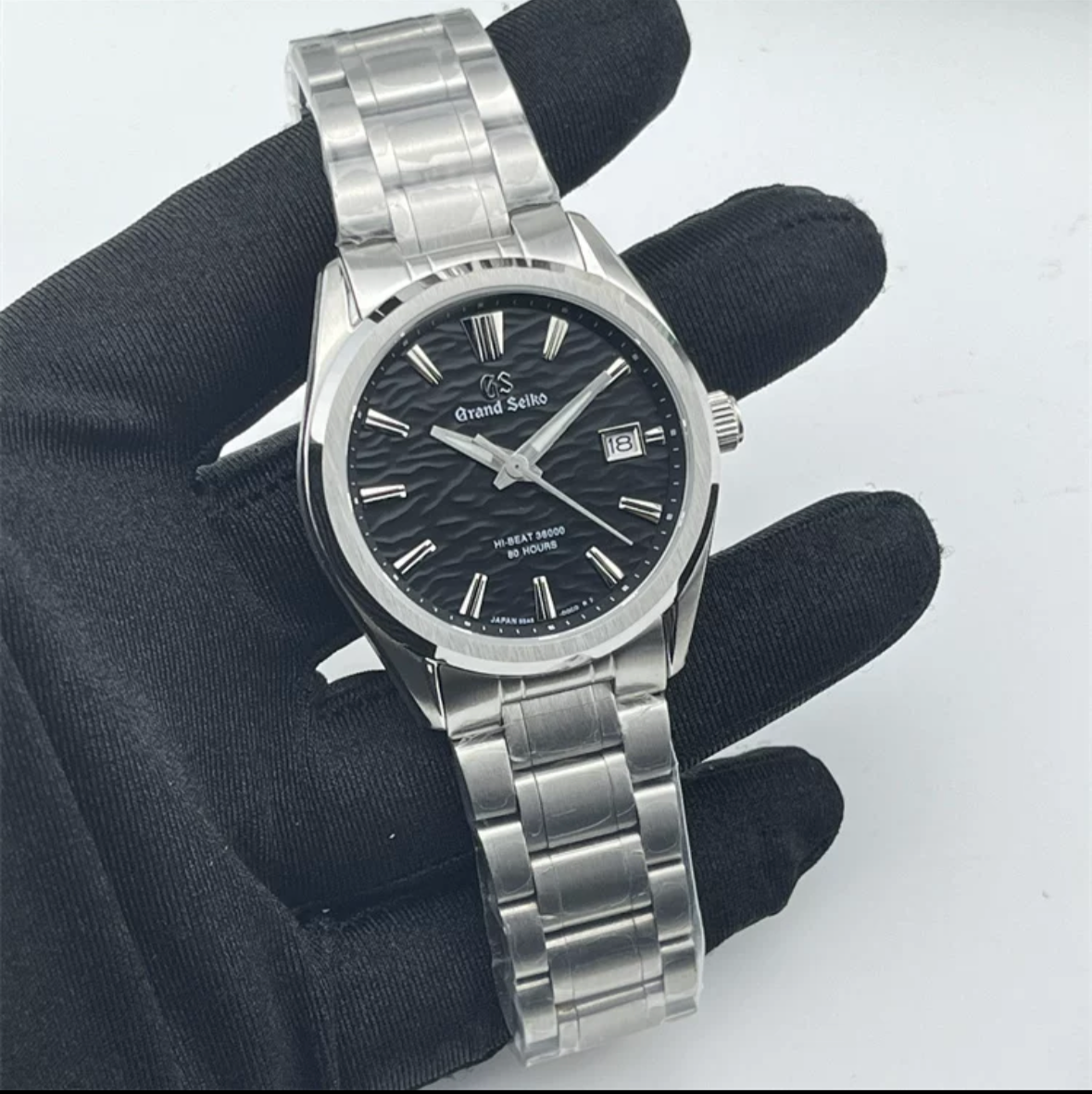 G'SEIKO MOD BIRCH BLACK DIAL MENS WATCH